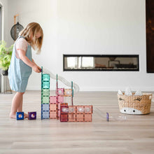 Load image into Gallery viewer, Connetix magnetic tiles - 80 piece pastel ball run expansion pack