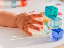 Load image into Gallery viewer, Bauspiel lucite cubes - 10 pieces