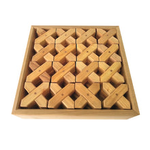 Load image into Gallery viewer, Bauspiel X-shape blocks - 48 pieces