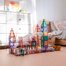 Load image into Gallery viewer, Connetix magnetic tiles - 106 piece pastel ball run set