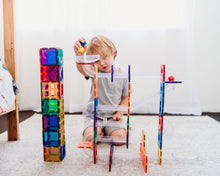 Load image into Gallery viewer, Connetix magnetic tiles - 92 piece ball run set