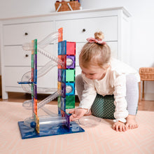 Load image into Gallery viewer, Connetix magnetic tiles - 92 piece ball run set