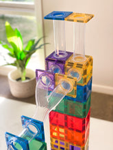 Load image into Gallery viewer, Connetix magnetic tiles - 92 piece ball run set
