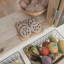 Load image into Gallery viewer, Felt chocolate chip cookies