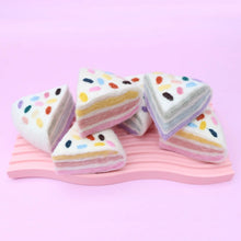 Load image into Gallery viewer, Felt confetti cake slices