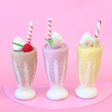 Load image into Gallery viewer, Felt milkshake - chocolate