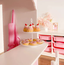 Load image into Gallery viewer, Felt raspberry sponge cake