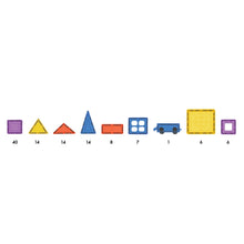 Load image into Gallery viewer, Learn & Grow magnetic tiles - 110 pieces