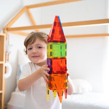 Load image into Gallery viewer, Learn & Grow magnetic tiles - 64 pieces