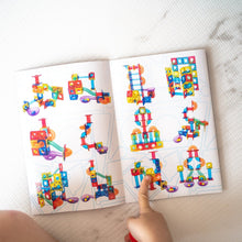 Load image into Gallery viewer, Learn & Grow magnetic tiles - 84 piece ball run