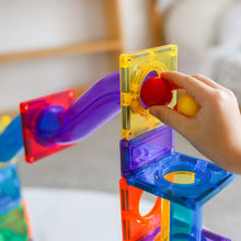 Load image into Gallery viewer, Learn & Grow magnetic tiles - 84 piece ball run