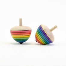 Load image into Gallery viewer, Mader Rainbow Egg Spinning Top