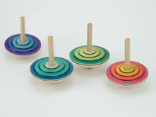 Load image into Gallery viewer, Mader My First Spinning Top with Starter - Green