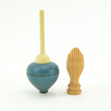 Load image into Gallery viewer, Mader Pull Off Spinning Top - Blue