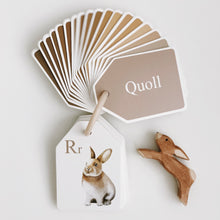 Load image into Gallery viewer, Flash cards - animal alphabet