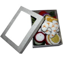 Load image into Gallery viewer, Felt salad set in box
