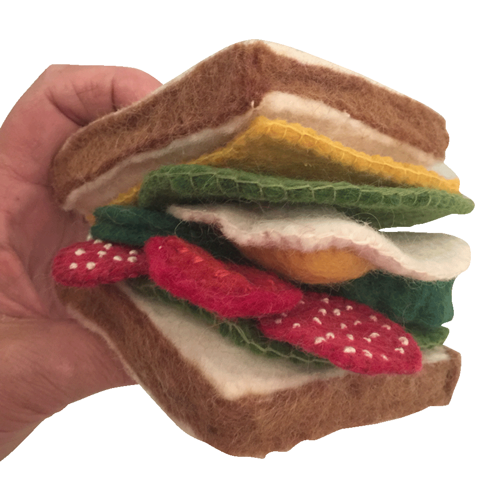 Felt top sandwich set