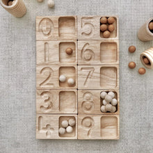 Load image into Gallery viewer, Wooden tracing and counting boards