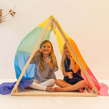 Load image into Gallery viewer, Giant playsilk - rainbow