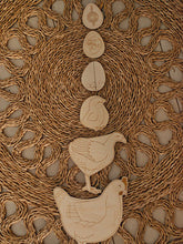 Load image into Gallery viewer, Stuka Puka chicken or the egg wooden puzzle