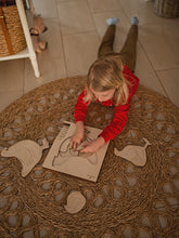 Load image into Gallery viewer, Stuka Puka chicken or the egg wooden puzzle