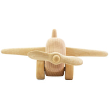 Load image into Gallery viewer, Wooden airplane