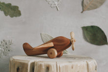 Load image into Gallery viewer, Wooden airplane