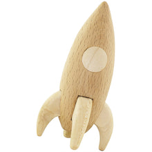 Load image into Gallery viewer, Wooden rocket