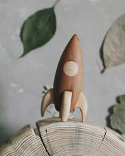 Load image into Gallery viewer, Wooden rocket