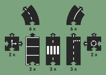 Load image into Gallery viewer, Waytoplay highway - 24 pieces