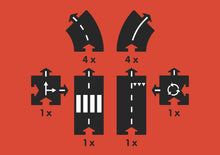Load image into Gallery viewer, Waytoplay ring road - 12 pieces