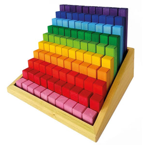 Bauspiel stepped blocks - 100 pieces