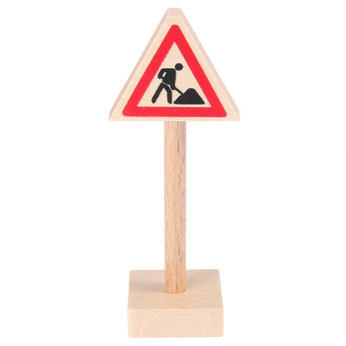 Beck traffic roadworks sign