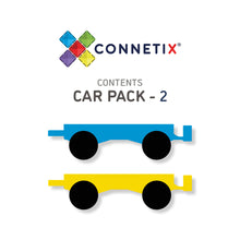 Load image into Gallery viewer, Connetix magnetic tiles - 2 piece car set