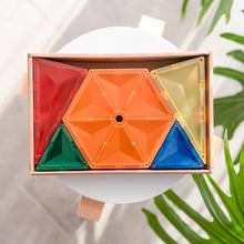 Load image into Gallery viewer, Connetix magnetic tiles - 30 piece geometry set
