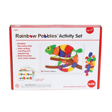 Load image into Gallery viewer, Rainbow pebbles activity set