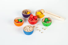 Load image into Gallery viewer, Grapat bowls and acorns sorting set