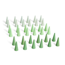 Load image into Gallery viewer, Grapat mandala - green cones