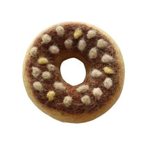 Load image into Gallery viewer, Felt donut - choc nut
