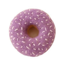 Load image into Gallery viewer, Felt donut - purple sprinkles