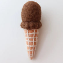Load image into Gallery viewer, Felt ice cream - chocolate