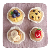 Load image into Gallery viewer, Felt muffin - blueberry