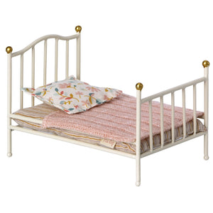 Maileg Vintage Bed for Mouse Off-White
