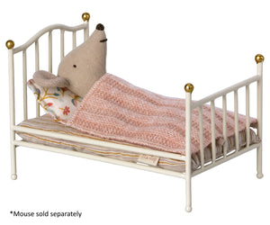 Maileg Vintage Bed for Mouse Off-White