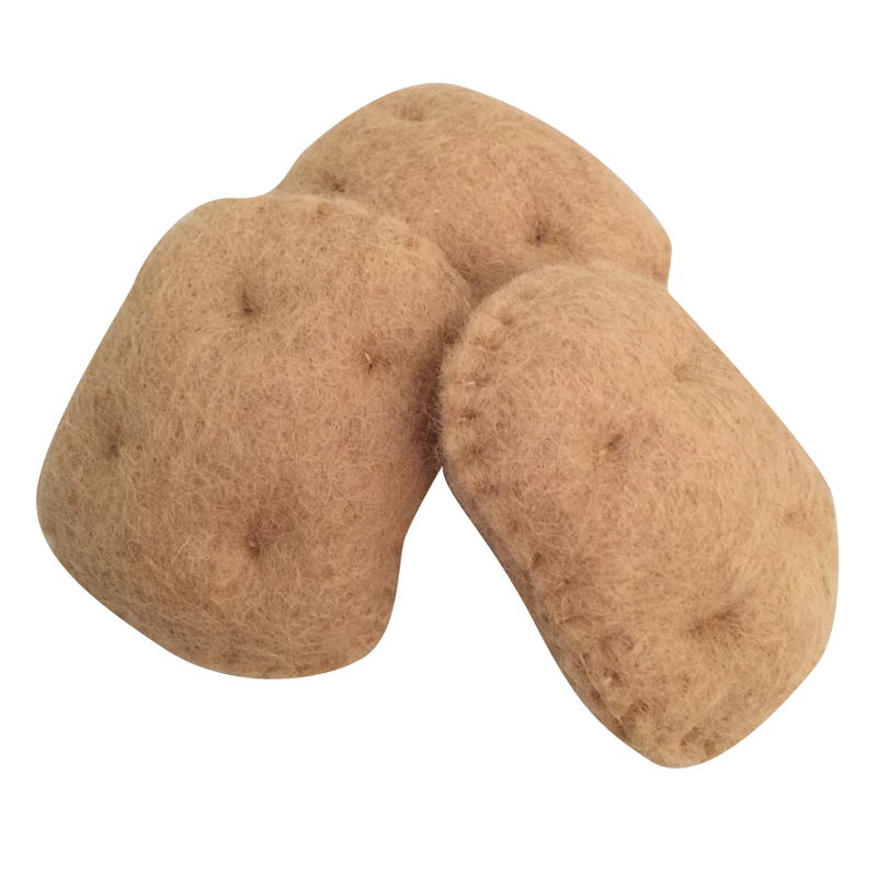 Felt potatoes