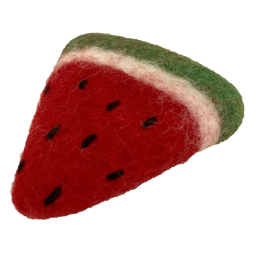Felt watermelon slice