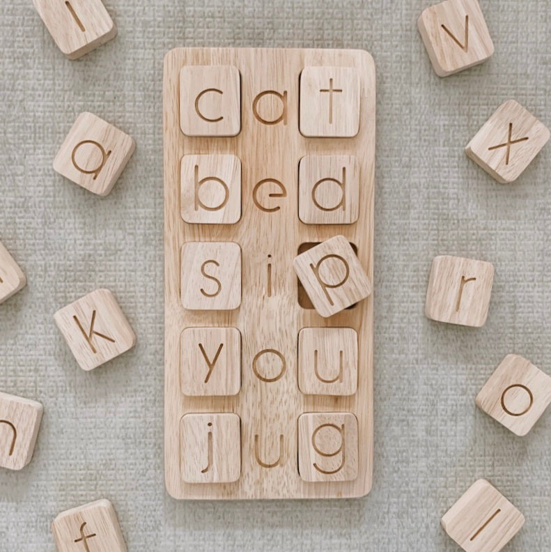 Wooden CVC word kit