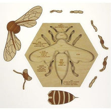 Load image into Gallery viewer, Stuka Puka busy bee wooden puzzle