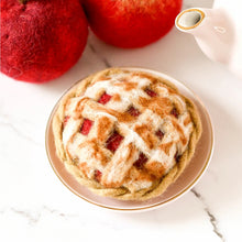 Load image into Gallery viewer, Felt lattice apple pie